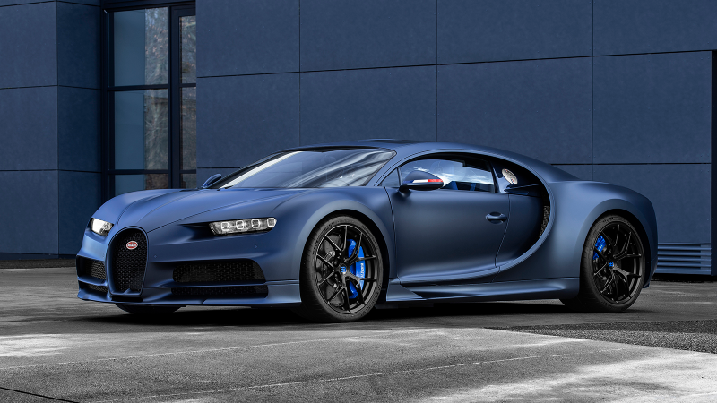 Illustration for article titled The French Pride Bugatti Chiron Is My Favorite Supercar This Week